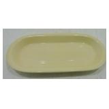 Vintage Fiesta utility tray, ivory