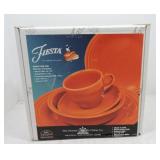 Fiesta Post 86 5 pc place setting, poppy