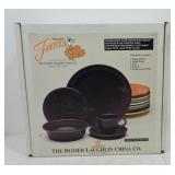 Fiesta Post 86 5 pc place setting, plum,