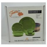 Fiesta Post 86 5 pc place setting, shamrock
