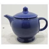 Vintage Fiesta medium teapot, cobalt