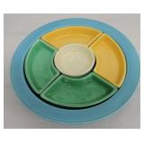 Vintage Fiesta relish tray