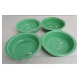Vintage Fiesta 8 1/2" nappy bowl group,