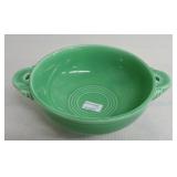 Vintage Fiesta cream soup, green