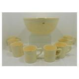 Vintage Fiesta Tom & Jerry punch bowl &