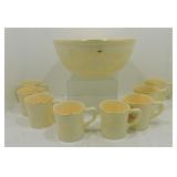 Vintage Fiesta Tom & Jerry punch bowl &