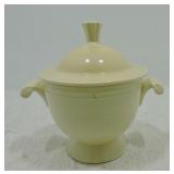 Vintage Fiesta sugar, ivory