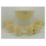 Vintage Fiesta Tom & Jerry punch bowl &