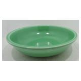 Vintage Fiesta 11 3/4" fruit bowl, green, rim nick