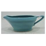 Harlequin sauce boat, turquoise