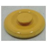 Kitchen Kraft individual casserole lid, yellow