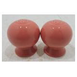 Fiesta Post 86 salt & pepper shakers, flamingo
