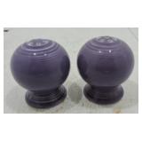 Fiesta Post 86 salt & pepper shakers, lilac