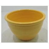 Vintage Fiesta #2 mixing bowl, yellow, inside