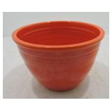 Vintage Fiesta #3 mixing bowl, red, inside