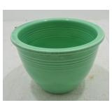 Vintage Fiesta #1 mixing bowl, green, inside