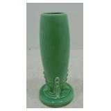 Vintage Fiesta bud vase, green