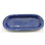 Vintage Fiesta utility tray, cobalt