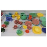 Harlequin, Riviera, Fiesta lot of 135 pieces,