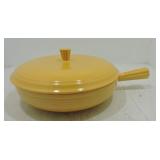 Vintage Fiesta French casserole, yellow