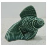 Harlequin animal, fish, spruce green