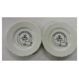 Fiesta lot of 2 souvenir plates