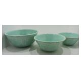 HLC Oven Serve 3 pc Orange Tree bowl set,