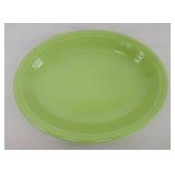 Vintage Fiesta platter, chartreuse