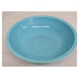 Vintage Fiesta 11 3/4" fruit bowl, turquoise