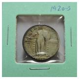 1920-S Standing Liberty quarter