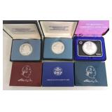 Lot of 3 US Mint medals, 1986 Liberty half,