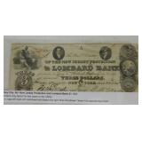 1825 $3 New Jersey Protection and Lombard