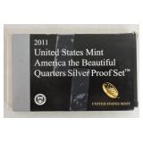 2011 US mint America the Beautiful silver quarter