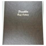 Franklin half album 1948-63, 35 coins