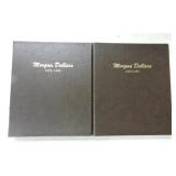 Dansco Morgan dollar album, 2 volumes,