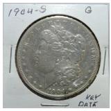 1904-S Morgan dollar G