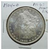 19014-O Morgan dollar MS63PL