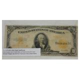 1922 $10 Gold certificate, FR1173