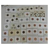 Lot of 52 Lincoln cents 1930-84, many