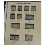 Lot of 35 US Airmail stamps 1918-49,