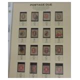 Lot of 32 postage due stamps J1 1879 to