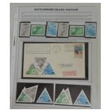 Rattlesnake Island postage collection