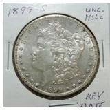 1899-S Morgan dollar MS62