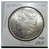 1878-CC Morgan dollar MS64