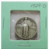 1929-D Standing Liberty quarter