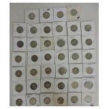 Lot of 40 Standing Liberty quarters