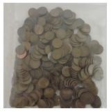 Lot of 331 Lincoln wheat cents