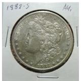 1882-S Morgan dollar AU