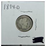 1894-O Barber dime