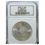 1884-O Morgan dollar NGC MS65